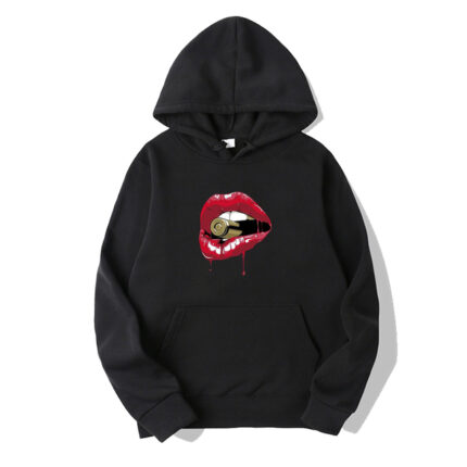 Official Trapstar Red Lips Felpa